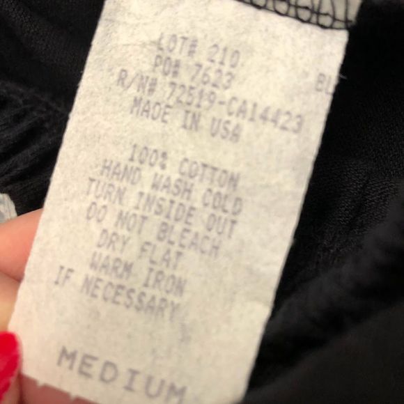 Vintage 1990s EZL Women's Black Painted Mayan Aztec Style Top and Pants Set - Picture 10 of 12